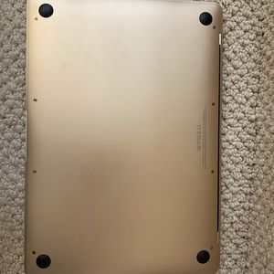 Gold MacBook